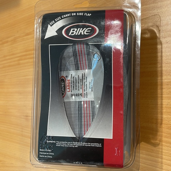 BIKE - Adult Proflex 2 Hard Cup & Supporter Combo Large Jock Strap - Picture 7 of 10